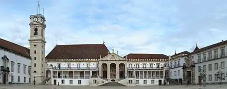 Paço das Escolas de la Universidad de Coímbra.