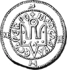 Escudo de armas de Yaroslav I el Sabio (978-1054), Rus de Kiev