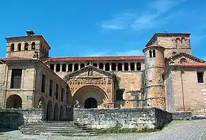 Colegiata de Santa Juliana en Santillana del Mar.