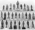 Colección de figuritas de Imhotep.