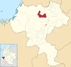 Morales ubicada en Cauca (Colombia)