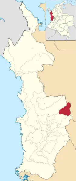 El Carmen de Atrato ubicada en Chocó