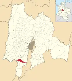 Arbeláez ubicada en Cundinamarca