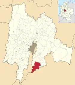 Gutiérrez ubicada en Cundinamarca