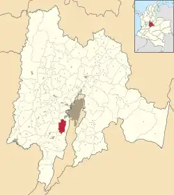 Sibaté ubicada en Cundinamarca