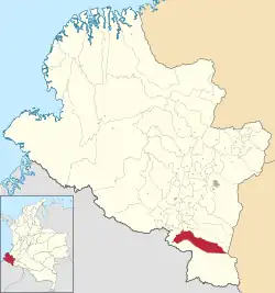 Potosí ubicada en Nariño (Colombia)