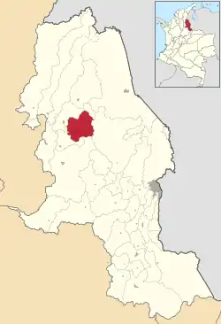 Hacarí ubicada en Norte de Santander