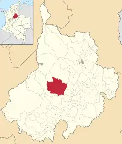 El Carmen de Chucurí ubicada en Santander (Colombia)