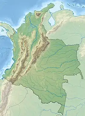 Cerro Bravo ubicada en Colombia