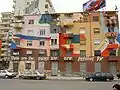 Edificios pintados de Tirana