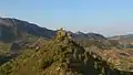 Columbares desde la sierra Los Mamellones