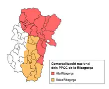 Propuesta nacional de comarcalización de los Países Catalanes