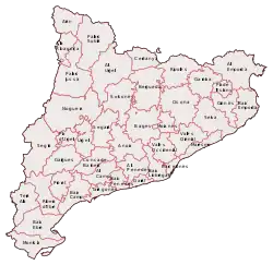 Comarcas de Cataluña