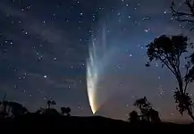 Cometa C / 2006 P1 (McNaught) tomado desde Victoria, Australia 2007