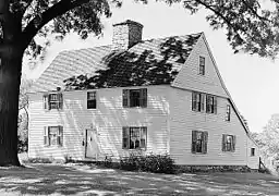 Casa de Comfort Starr (c. 1695), en Guilford, Connecticut.