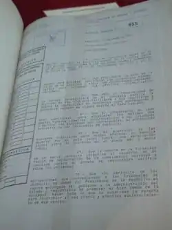 Decreto Supremo de Patricio Aylwin que crea la Comisión Nacional de Verdad y Reconciliación en 1990.