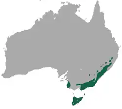 Distribución de V. ursinus