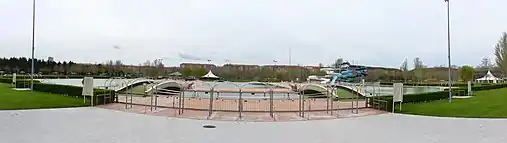Panorámica del Complejo Deportivo Municipal Las Norias