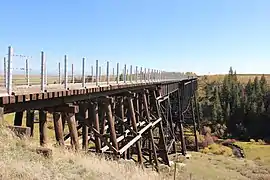 Puente ferroviario sobre el arroyo Conant