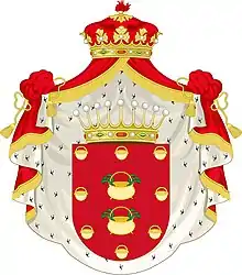 Conde de Fernandina, Grande de Espana