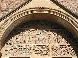 Pórtico de Santa Fe de Conques.