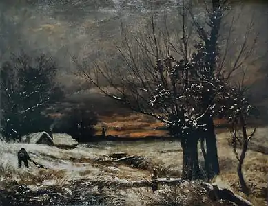 Efecto Nieve (1865), Museo de la Cartuja de Douai .