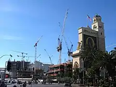 Construcción del CityCenter, 3 de enero, 2008.