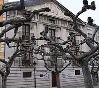 Edificio del antiguo Consulado del Mar en Burgos.