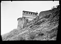 Vista de San Miguel de Pilzá de Juli Soler i Santaló realizada entre 1904 y 1914.