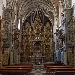 Retablo del entierro de Cristo.