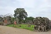 Ruinas del convento de Santo Domingo.