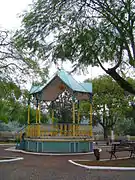 Bandstand cuadrado de la matriz.