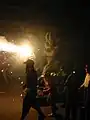 Correfocs en Barcelona.