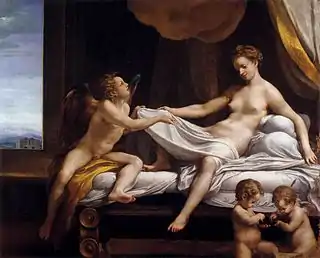 Antonio Allegri da Correggio, Dánae.