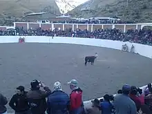 Corrida de toros en Pachapaqui