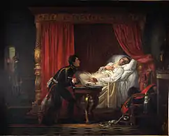 La Mort du général Moreau (1814), Museo de Bellas Artes de Brest.