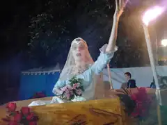 Fuegos fatuos y el entierro de la princesa.