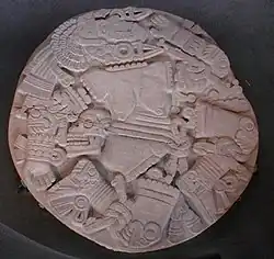 Monolito de Coyolxauhqui. Museo del Templo Mayor, Ciudad de México