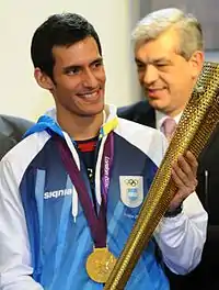 Sebastián Crismanich, taekwondista argentino retirado nacido un 30 de octubre.