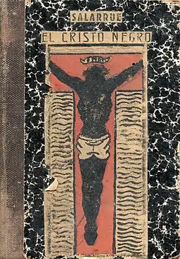 Portada de la primera edición de El Cristo Negro