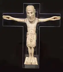 Cristo de Carrizo en el museo de León