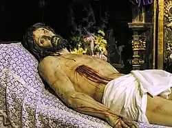 Cristo yacente, de Gregorio Fernández (1620-1625)