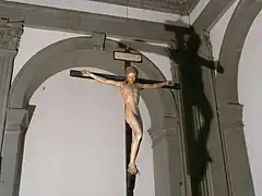 Crucifijo del Santo Spirito, de Miguel Ángel, 1492.