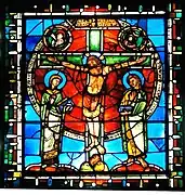 Vitral de la Redención, catedral de Saint-Étienne de Châlons, 1155.