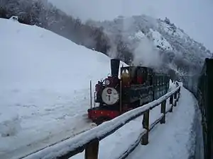 El Tren del Fin del Mundo, en Ushuaia.