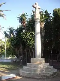 Cruz de tenérmelo del antiguo camino Elx-Alacant.