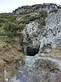 Cueva del Pico Sacro, acceso Norte.