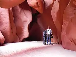 Cuevas de Acsibi cercanas a Seclantás