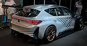 SEAT CUPRA e-Racer 2020 vista posterior.