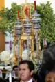 Custodia en la celebración del Corpus Christi de La Puebla del Río.